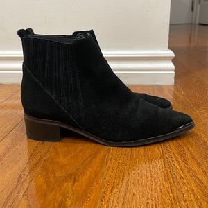 Marc Fisher Suede Ankle Booties